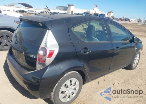 2012 Toyota Prius C One from USA, damaged, VIN JTDKDTB32C1506806